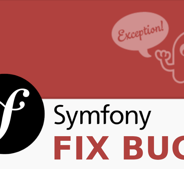 Image Je vais corriger le bug de votre site sous symfony